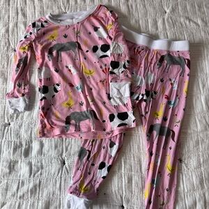 Little sleepies - Pink Animal Print